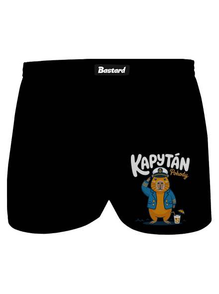 Kapytán pohody pánské trenky Black