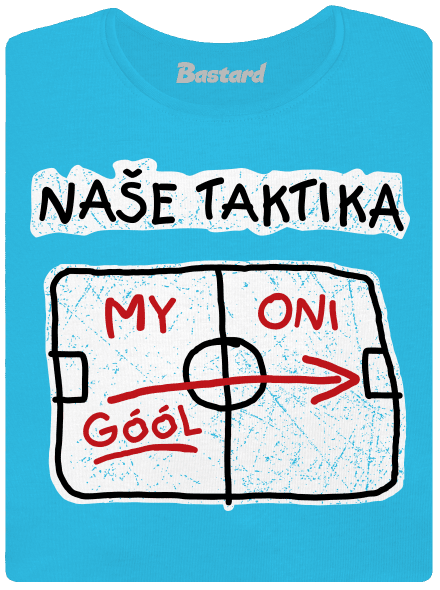 Naše taktika dámské tričko Blue Atol