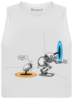 Portal dámské tílko volné White