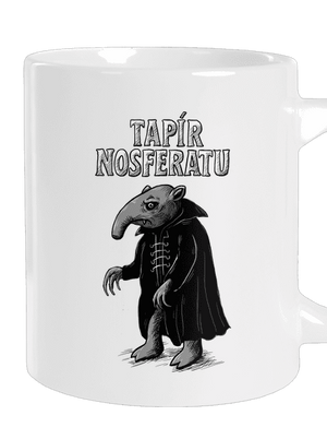 Tapír Nosferatu velký hrnek White