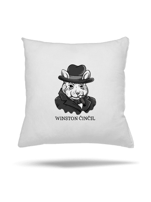 Winston Činčil polštář White