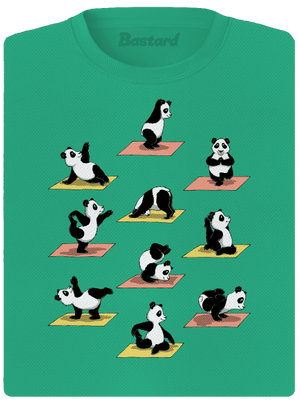 Pandí jóga dámské sportovní tričko Mint Mal