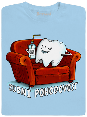 Zubní pohodovost dětské tričko Sky Blue