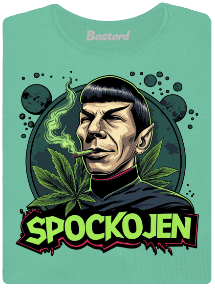Spockojen dámské tričko premium Mint Mal