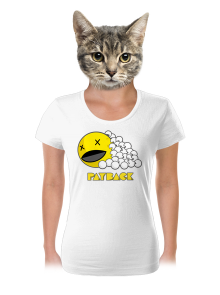 Payback dámské tričko White