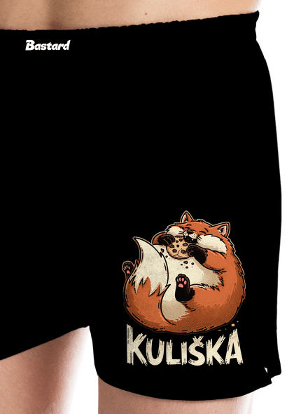 Kuliška pánské trenky Black
