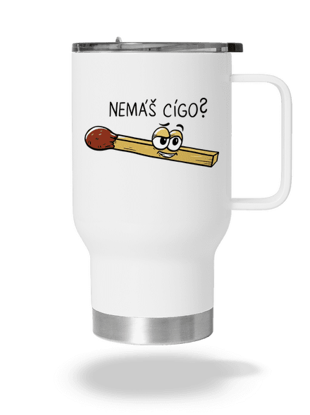 Cígo a oheň termohrnek White