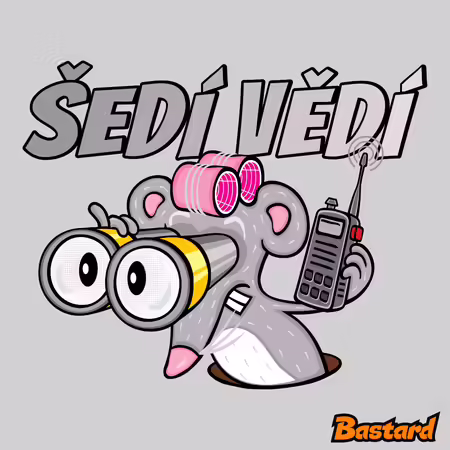 Šedí vědí - myš