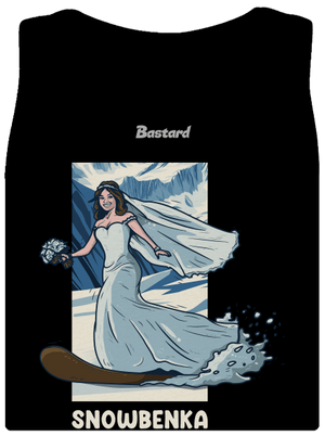 Snowbenec a snowbenka dámské tílko klasické Black