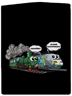 Zakouříme? dámská mikina na zip Black