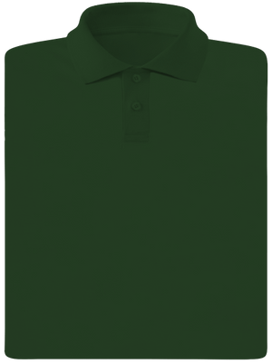 Bez potisku pánská polokošile Bottle Green Mal