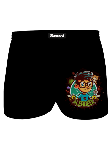 Alergeek pánské trenky Black