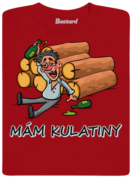 Mám kulatiny pánské tričko Red