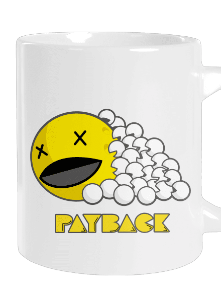 Payback velký hrnek White