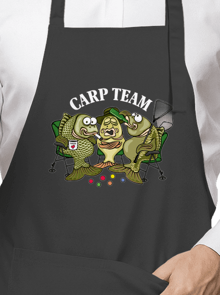Carp Team zástěra Dark Grey