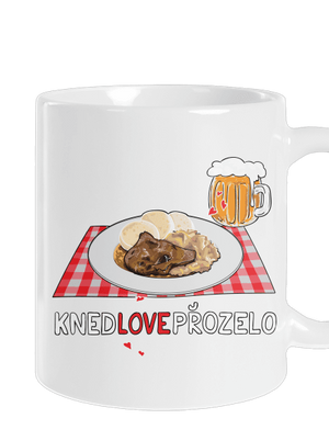 Knedlo vepřo zelo klasický hrnek White