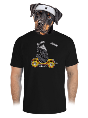 Vetřelníček pánské sportovní tričko Black