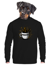 unisex mikina bez kapuce