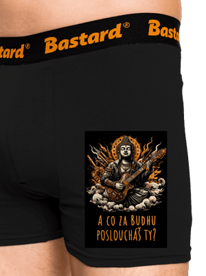 Hudební budha boxerky Black