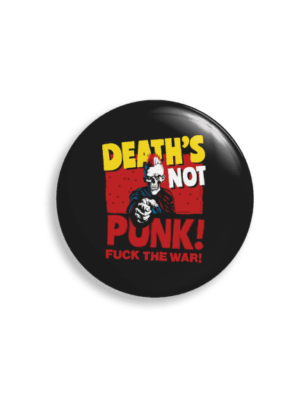 Death's not punk placka uni