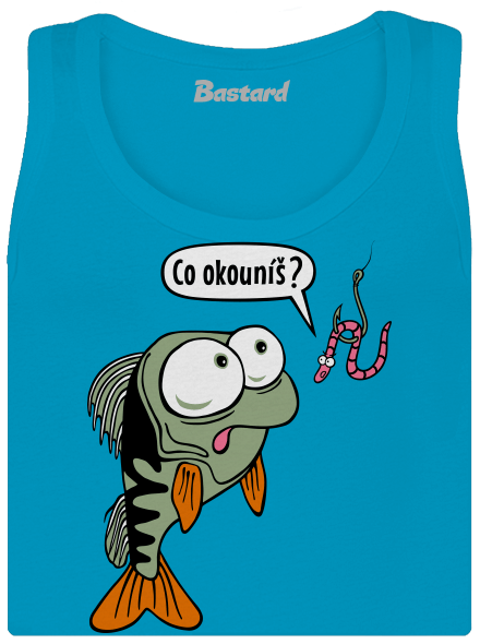 Co okouníš? dámské tílko klasické Blue Atol