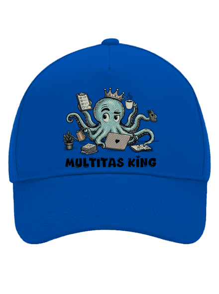 Multitas king kšiltovka baseballka Bright Royal