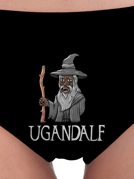 Ugandalf dámské kalhotky Black