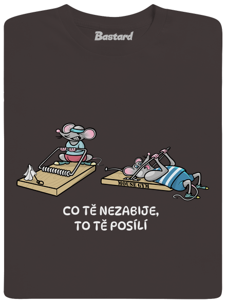 Co tě nezabije pánské dlouhý rukáv Bear Brown