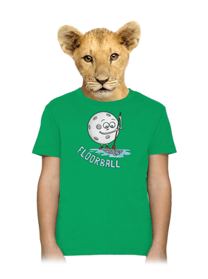 Floorball dětské tričko Kelly Green