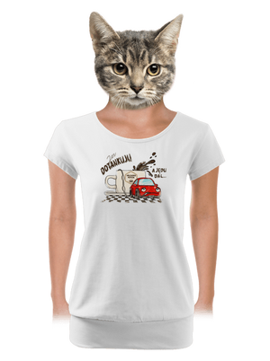 dámské tričko s lemem