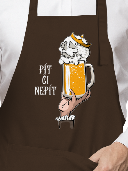 Pít či nepít zástěra Chocolate Sol