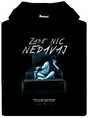 B13: Zase nic nedávaj dámská mikina klokanka Black