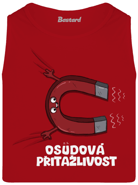 Osudová přitažlivost pánské tílko Red