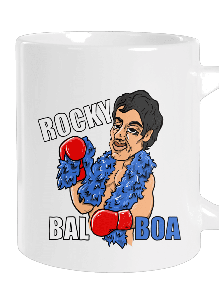 Rocky Bal boa velký hrnek White