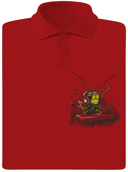 DJ cvrček pánská polokošile Red Mal