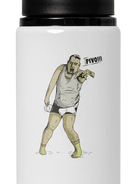 Beer zombie lahev na vodu White