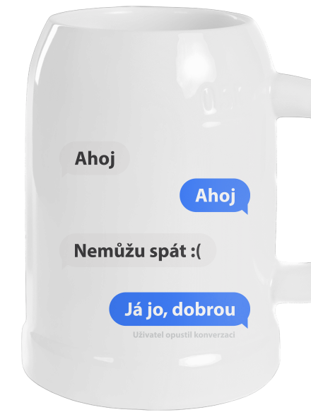 Dobrou půllitr White