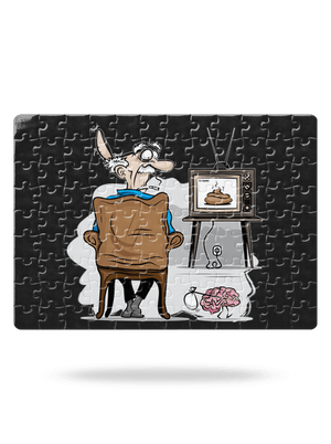 TV News puzzle White