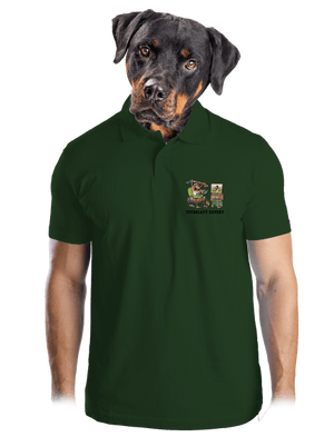 Fotbalový expert pánská polokošile Bottle Green Mal