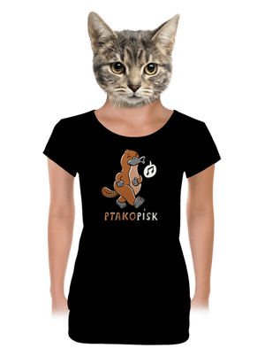 dámské tričko s lemem