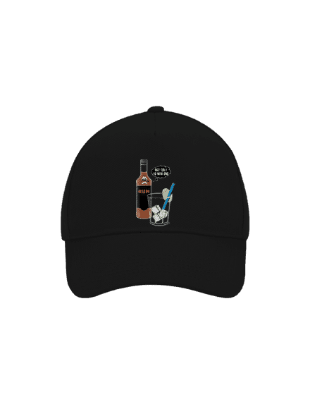 Rum a Cola kšiltovka baseballka Black