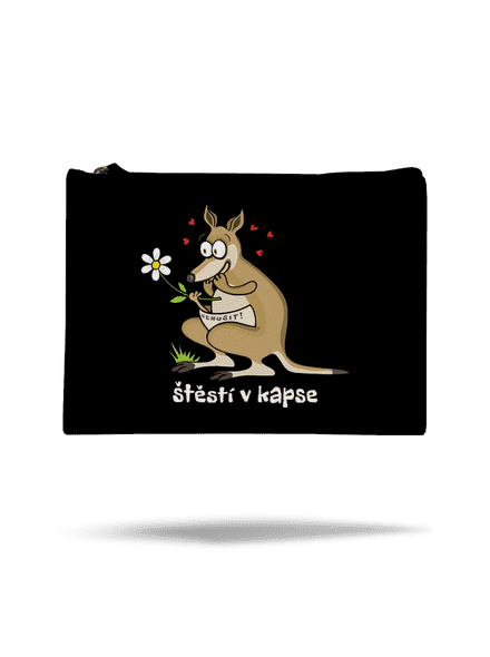Štěstí v kapse taštička Black
