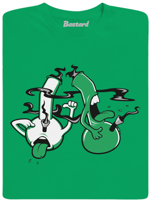 Bongo kašel pánské tričko Kelly Green