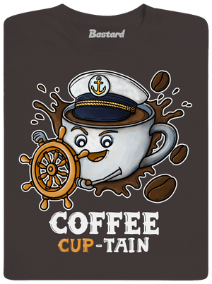 Coffee Cup-tain pánské dlouhý rukáv Bear Brown