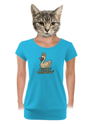 dámské tričko s lemem