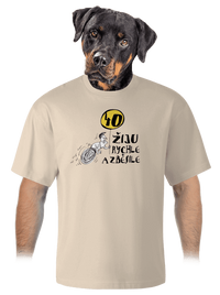 unisex tričko oversized