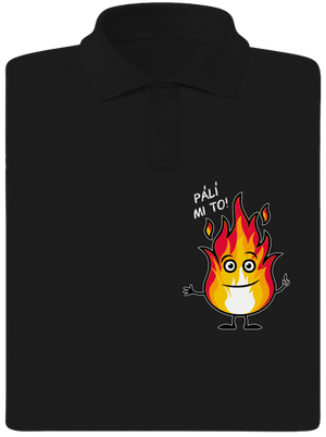 Pálí mi to pánská polokošile Black