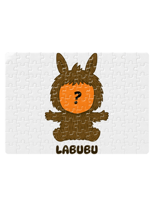 Labubu puzzle White