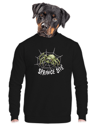 unisex mikina bez kapuce
