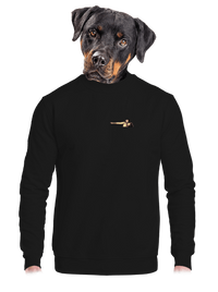 unisex mikina bez kapuce